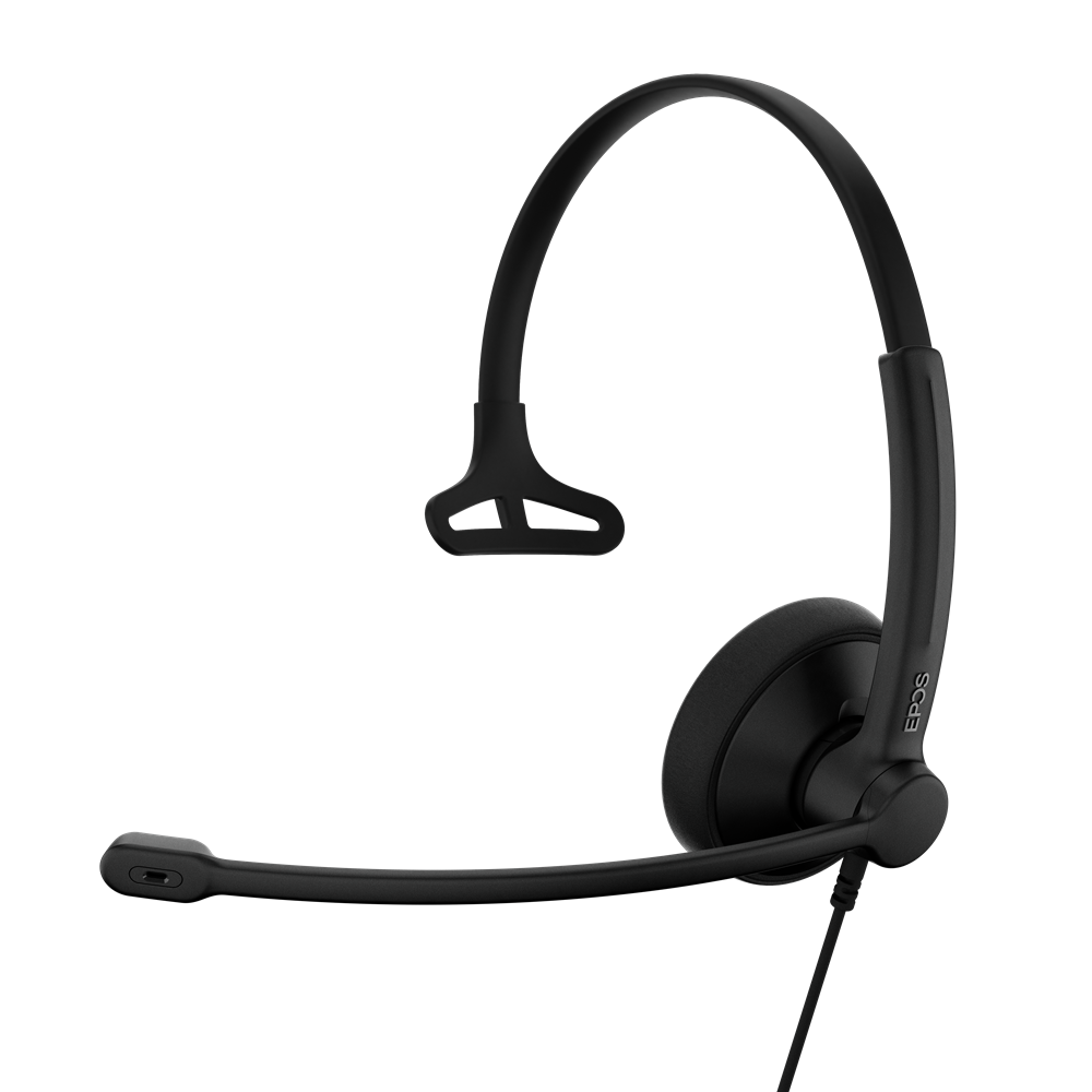 EPOS 1001419 hoofdtelefoon/headset Bedraad Hoofdband Kantoor/callcenter USB Type-C / USB Type-A Zwart