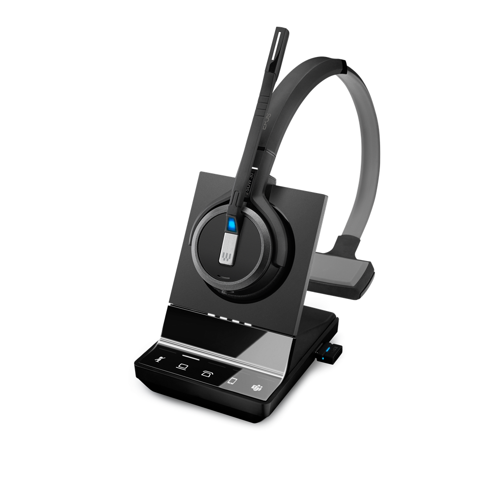 EPOS IMPACT SDW 5036T - EU/UK/AUS Headset Draadloos Hoofdband Kantoor/callcenter Zwart