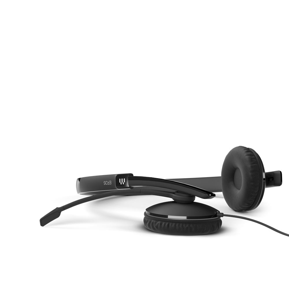 EPOS Tweezijdige on-ear USB-C-headset met ANC, gecertificeerd voor Microsoft Teams