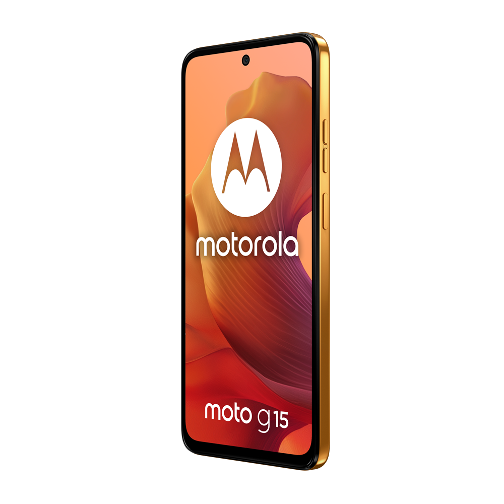 Motorola moto g15 17,1 cm (6.72") Dual SIM Android 15 4G USB Type-C 4 GB 128 GB 5200 mAh Oranje