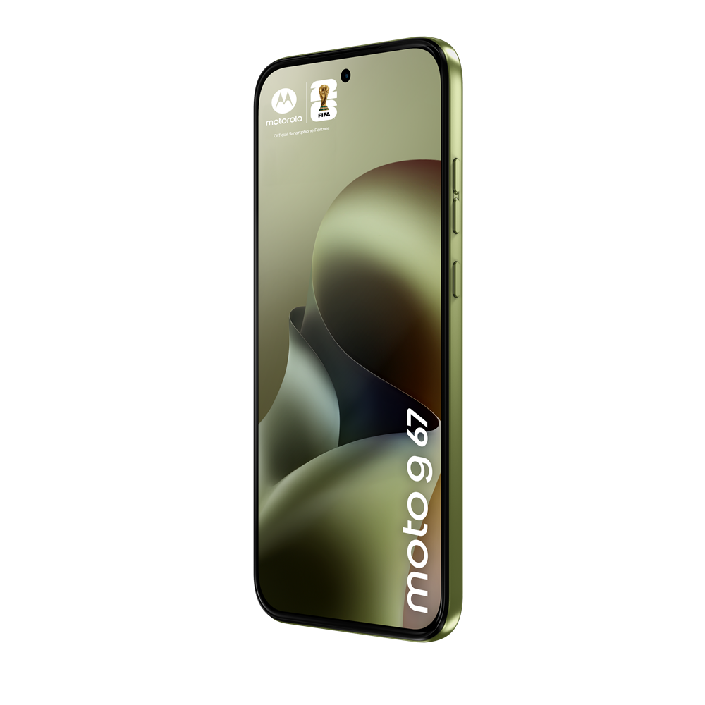 Motorola moto g67 17,3 cm (6.8") Hybride Dual SIM Android 16.0 5G USB Type-C 4 GB 256 GB 5200 mAh Groen Motorola moto g67 17,3 cm (6.8") Hybride Dual SIM Android 16.0 5G USB Type-C 4 GB 256 GB 5200 mAh Groen