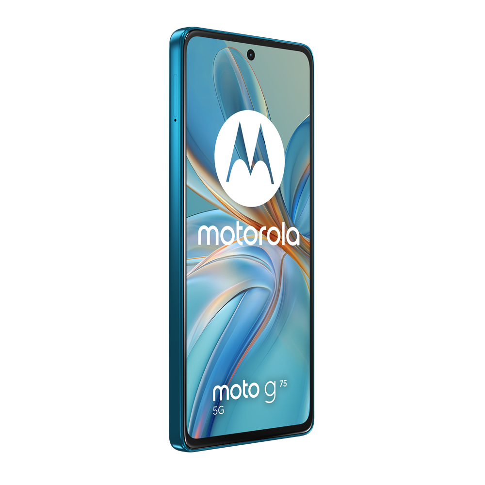 Motorola moto g75 5G 17,2 cm (6.78") Hybride Dual SIM Android 14 USB Type-C 8 GB 256 GB 5000 mAh Blauw