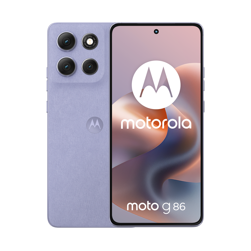 Motorola moto g86 5G 16,9 cm (6.67") Dual SIM Android 15 USB Type-C 8 GB 256 GB 5200 mAh Lila
