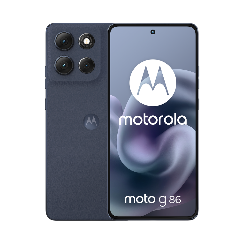 Motorola moto g86 5G 16,9 cm (6.67") Dual SIM Android 15 USB Type-C 8 GB 256 GB 5200 mAh Donkerblauw