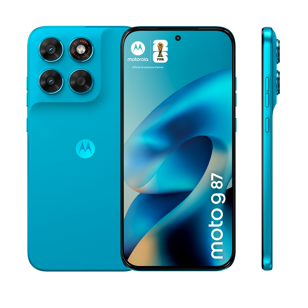 Motorola moto g87 17,2 cm (6.78") Hybride Dual SIM Android 16.0 5G USB Type-C 8 GB 256 GB 5200 mAh Blauw Motorola moto g87 17,2 cm (6.78") Hybride Dual SIM Android 16.0 5G USB Type-C 8 GB 256 GB 5200 mAh Blauw