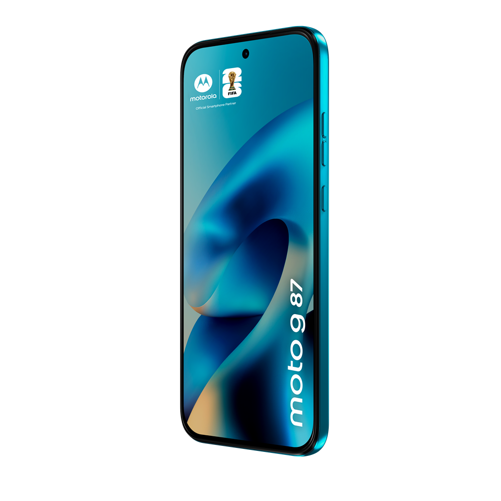 Motorola moto g87 17,2 cm (6.78") Hybride Dual SIM Android 16.0 5G USB Type-C 8 GB 256 GB 5200 mAh Blauw Motorola moto g87 17,2 cm (6.78") Hybride Dual SIM Android 16.0 5G USB Type-C 8 GB 256 GB 5200 mAh Blauw