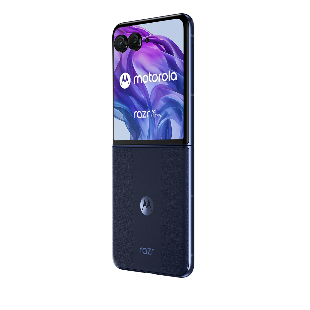 Motorola razr 50 Ultra 17,5 cm (6.9") Dual SIM Android 14 5G USB Type-C 12 GB 512 GB 4000 mAh Marineblauw