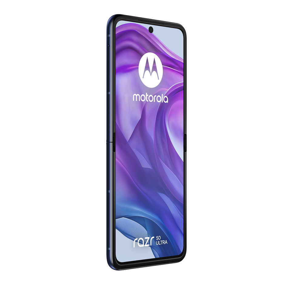Motorola razr 50 Ultra 17,5 cm (6.9") Dual SIM Android 14 5G USB Type-C 12 GB 512 GB 4000 mAh Marineblauw