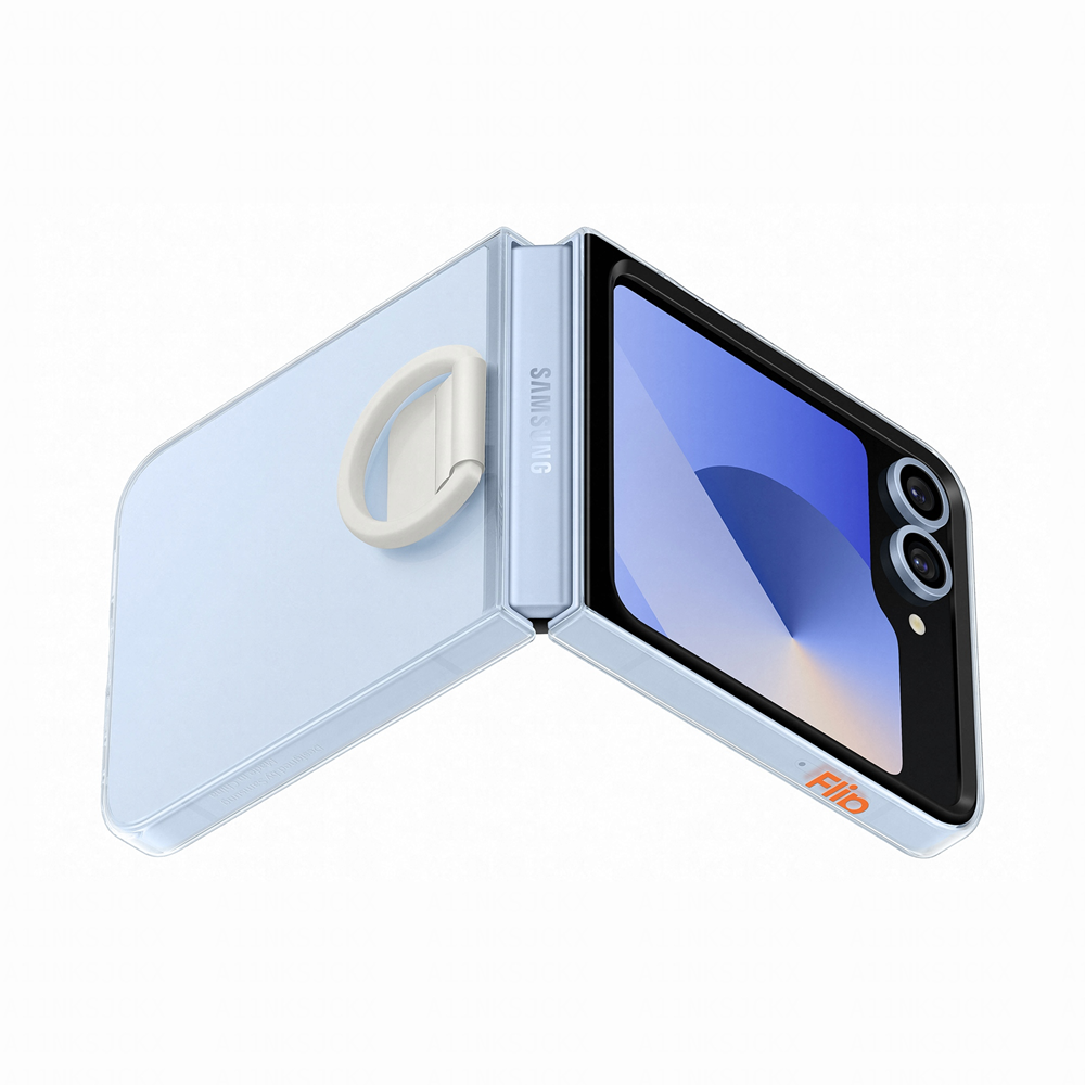 Samsung EF-QF741CTEGWW mobiele telefoon behuizingen 17 cm (6.7") Hoes Transparant