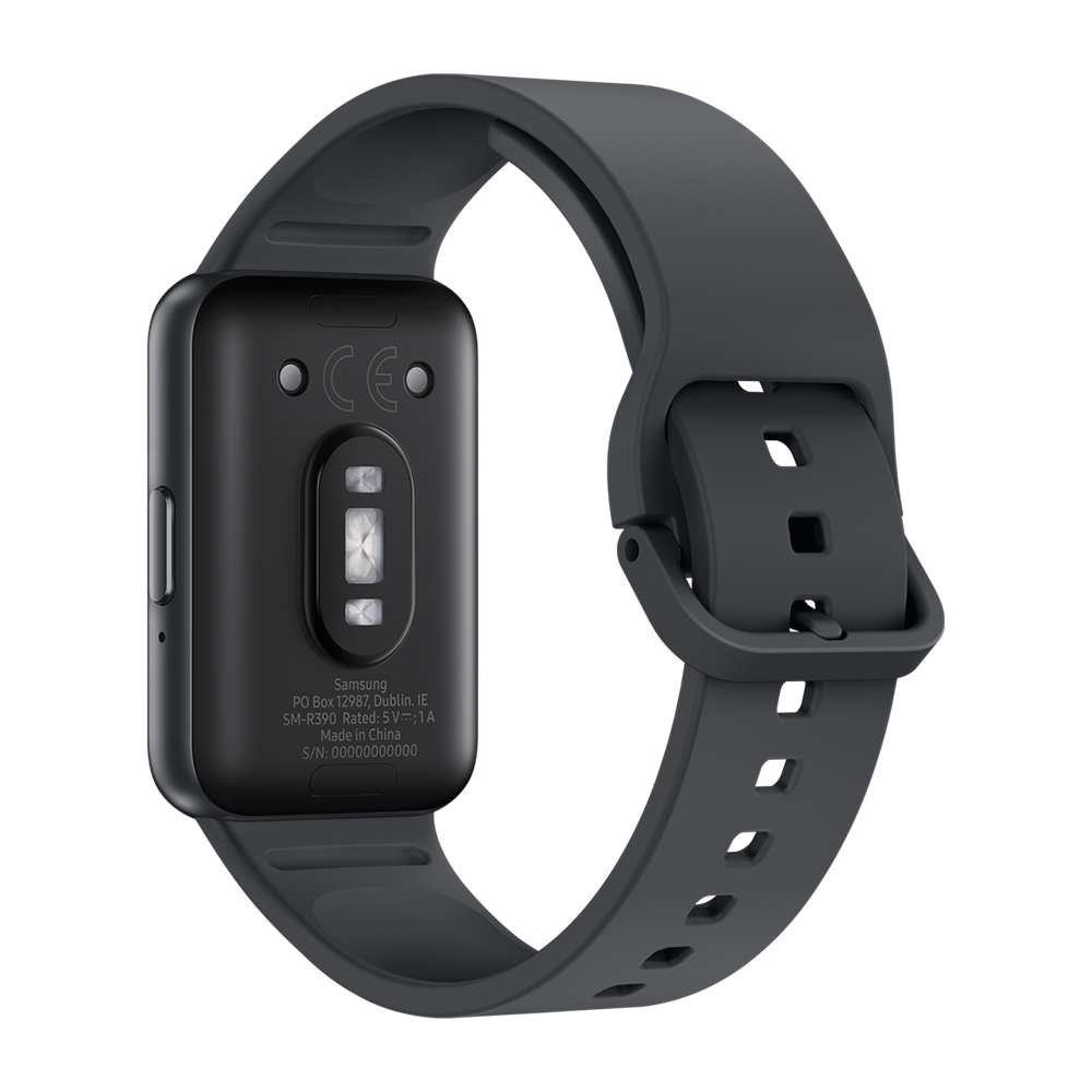 Samsung Galaxy Fit3 4,06 cm (1.6") AMOLED 40 mm Digitaal 256 x 402 Pixels Touchscreen Grijs Samsung Galaxy Fit3 4,06 cm (1.6") AMOLED 40 mm Digitaal 256 x 402 Pixels Touchscreen Grijs