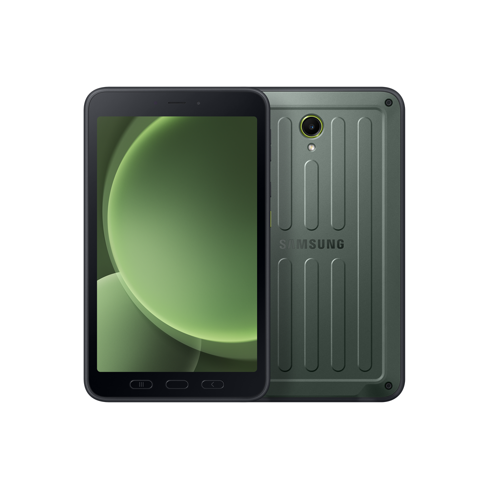 Samsung Galaxy Tab Active5 Enterprise Edition 5G Samsung Exynos LTE-TDD & LTE-FDD 128 GB 20,3 cm (8") 6 GB Wi-Fi 6 (802.11ax) Android 14 Groen Samsung Galaxy Tab Active5 Enterprise Edition 5G Samsung Exynos LTE-TDD & LTE-FDD 128 GB 20,3 cm (8") 6 GB Wi-Fi 6 (802.11ax) Android 14 Groen