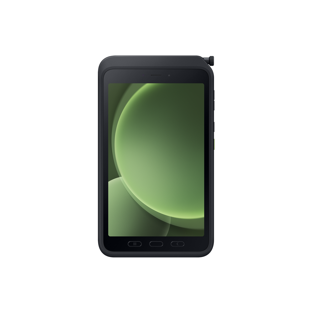 Samsung Galaxy Tab Active5 Enterprise Edition 5G Samsung Exynos LTE-TDD & LTE-FDD 128 GB 20,3 cm (8") 6 GB Wi-Fi 6 (802.11ax) Android 14 Groen Samsung Galaxy Tab Active5 Enterprise Edition 5G Samsung Exynos LTE-TDD & LTE-FDD 128 GB 20,3 cm (8") 6 GB Wi-Fi 6 (802.11ax) Android 14 Groen