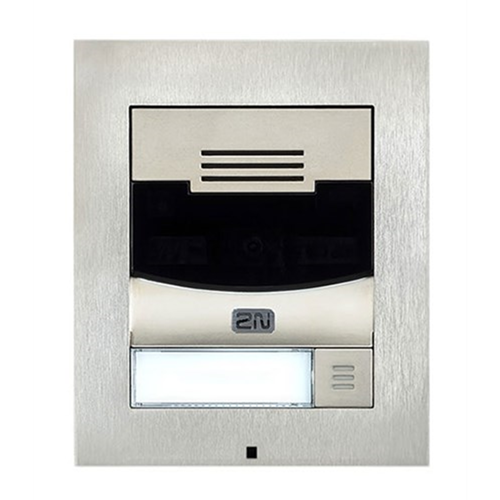 2N IP Solo opbouw intercom met camera (zilver)