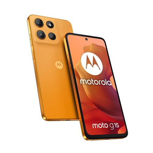 Motorola moto g15 17,1 cm (6.72") Dual SIM Android 15 4G USB Type-C 4 GB 128 GB 5200 mAh Oranje