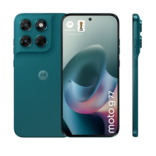 Motorola moto g77 17,3 cm (6.8") Hybride Dual SIM Android 16.0 5G USB Type-C 8 GB 256 GB 5200 mAh Groen
